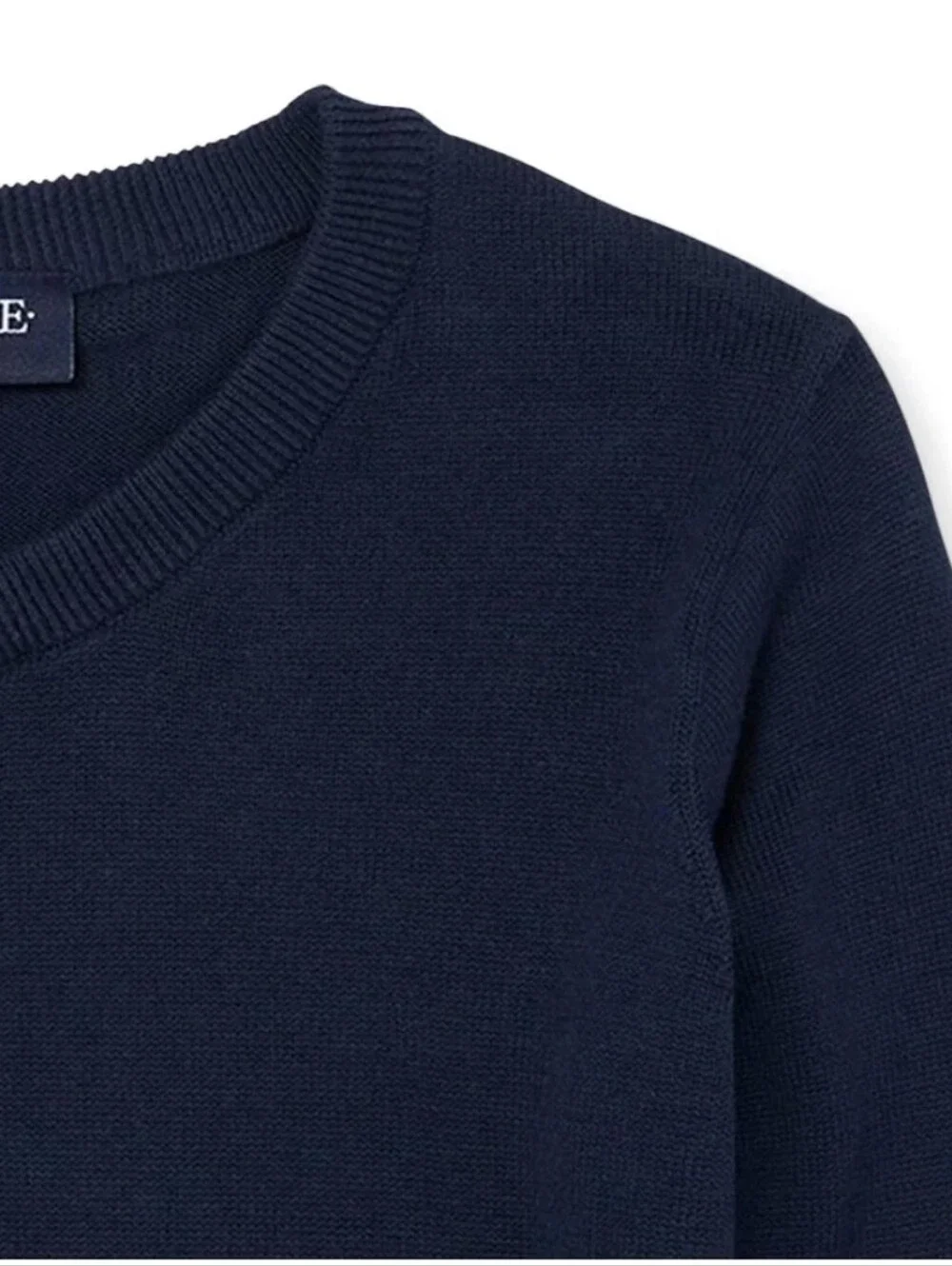 The Children's Place Navy V-Neck Boys Pullover Sweater 100% Cotton NWT XL